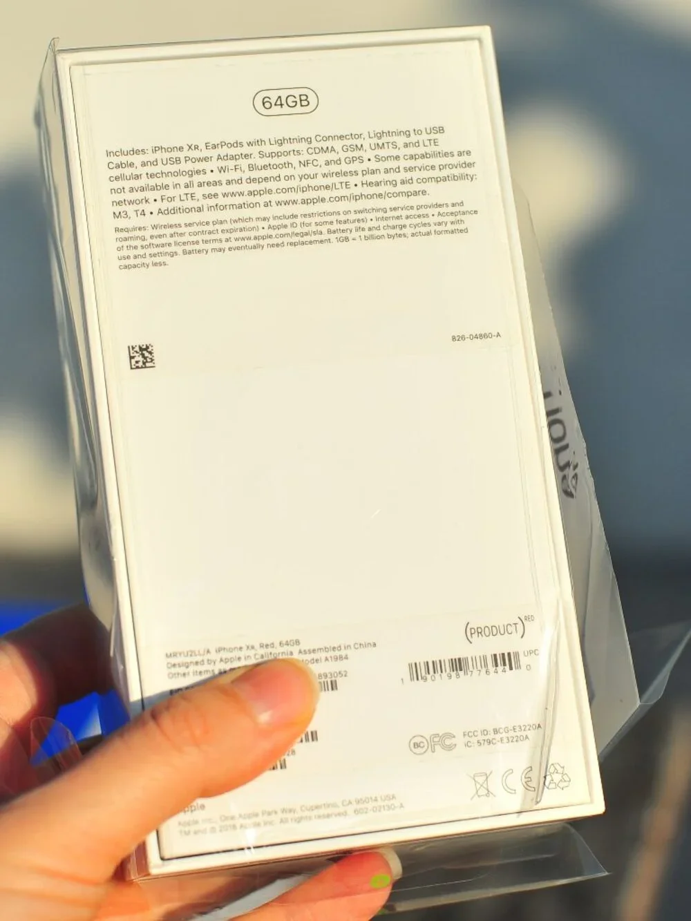 Empty iPhone Red box They don't make those anymore